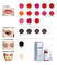 Liquide micro d'encre de colorant de 19 couleurs pour des lèvres/sourcil/eye-liner/tatouage