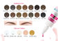 Colorants permanents durables de maquillage, lèvres/eye-liner/encre tatouage de sourcil 